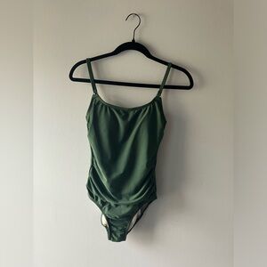 Green One Piece Bathing Suit